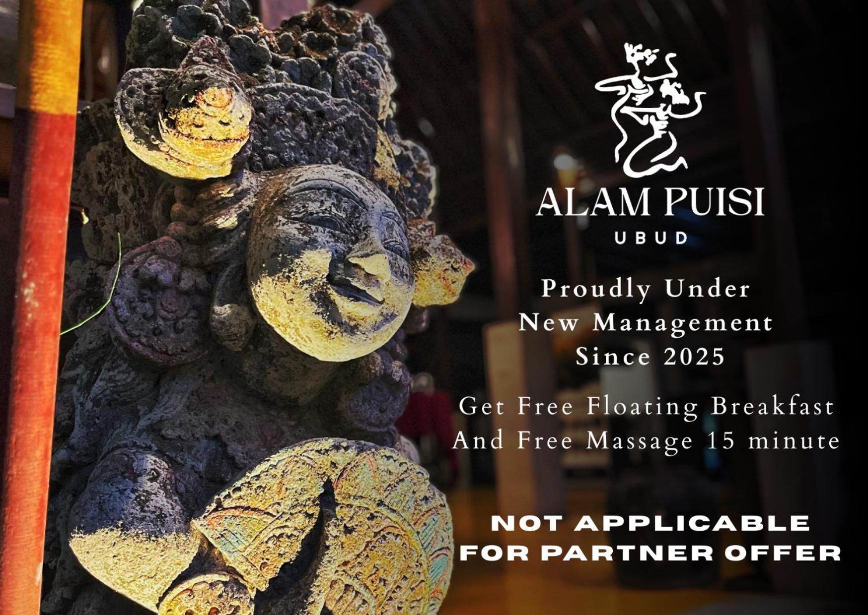 Alam Puisi Villa Ubud Eksteriør billede